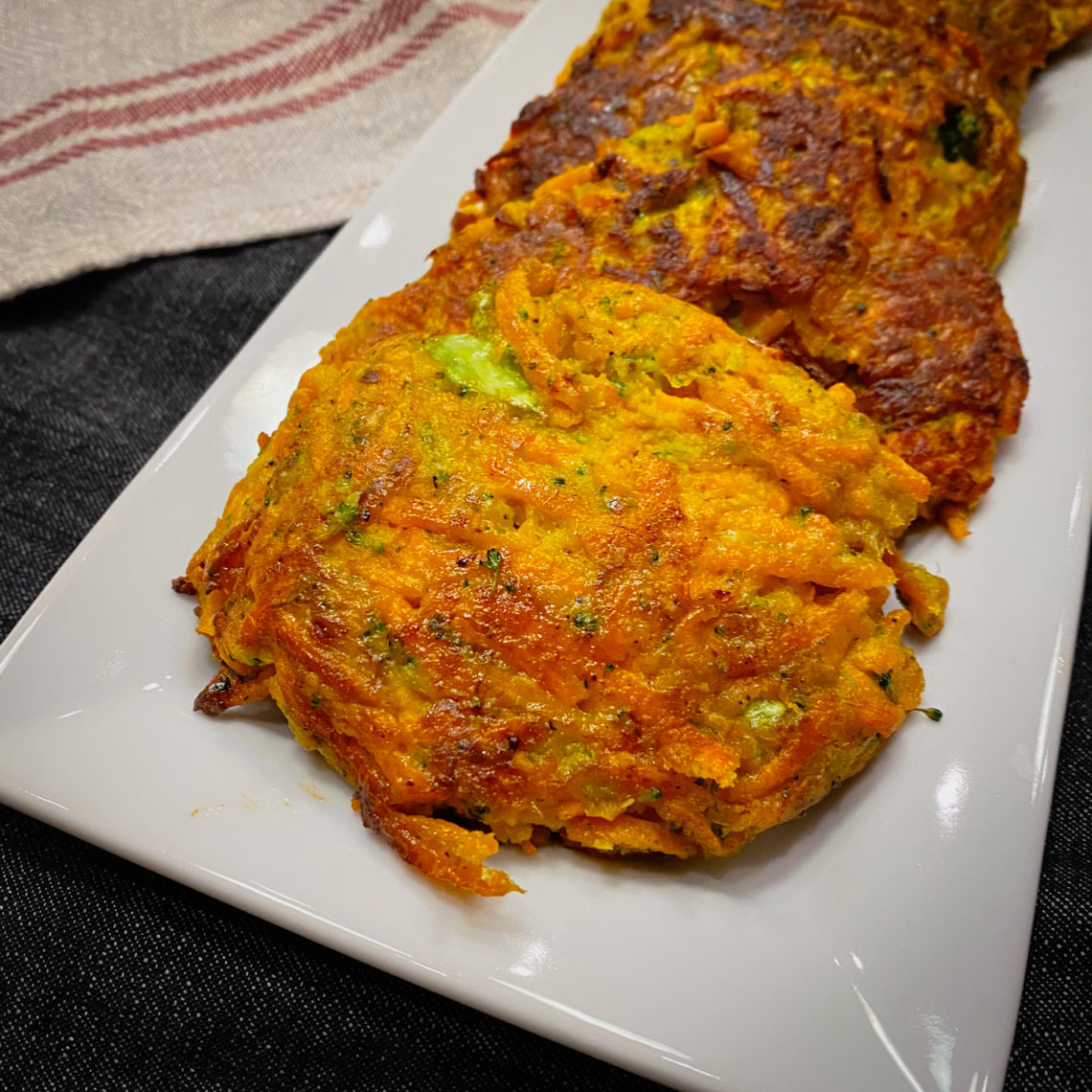 Sweet Potato & Broccoli Fritters The Spice Co.