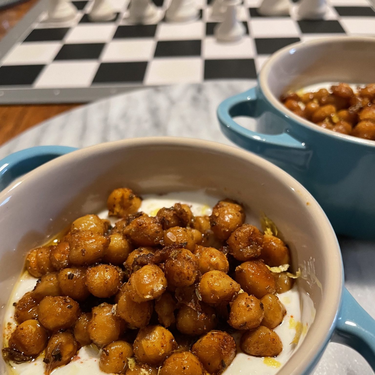 Turmeric Chickpeas with Whipped Feta The Spice Co.