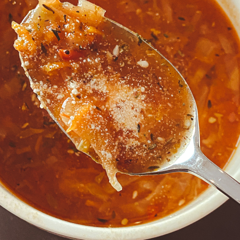 Cabbage Soup with Bad’Az Za’atar The Spice Co.